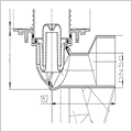 Оборудование для канализации HL (Водосточные воронки) - Трапы